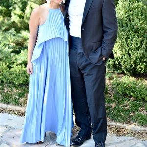 Petite ASOS Pleated dress